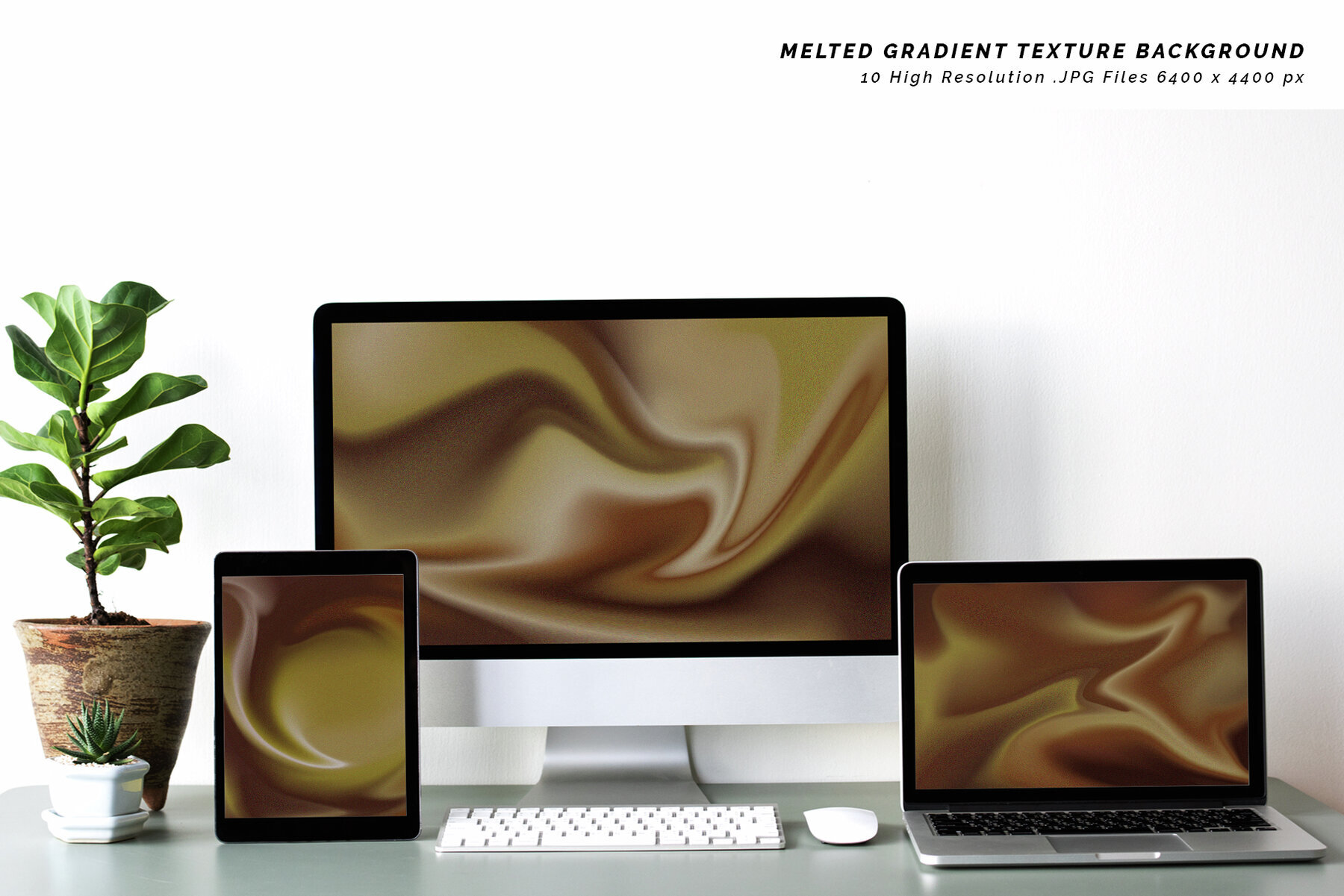 Melted Gradient Texture Background 2