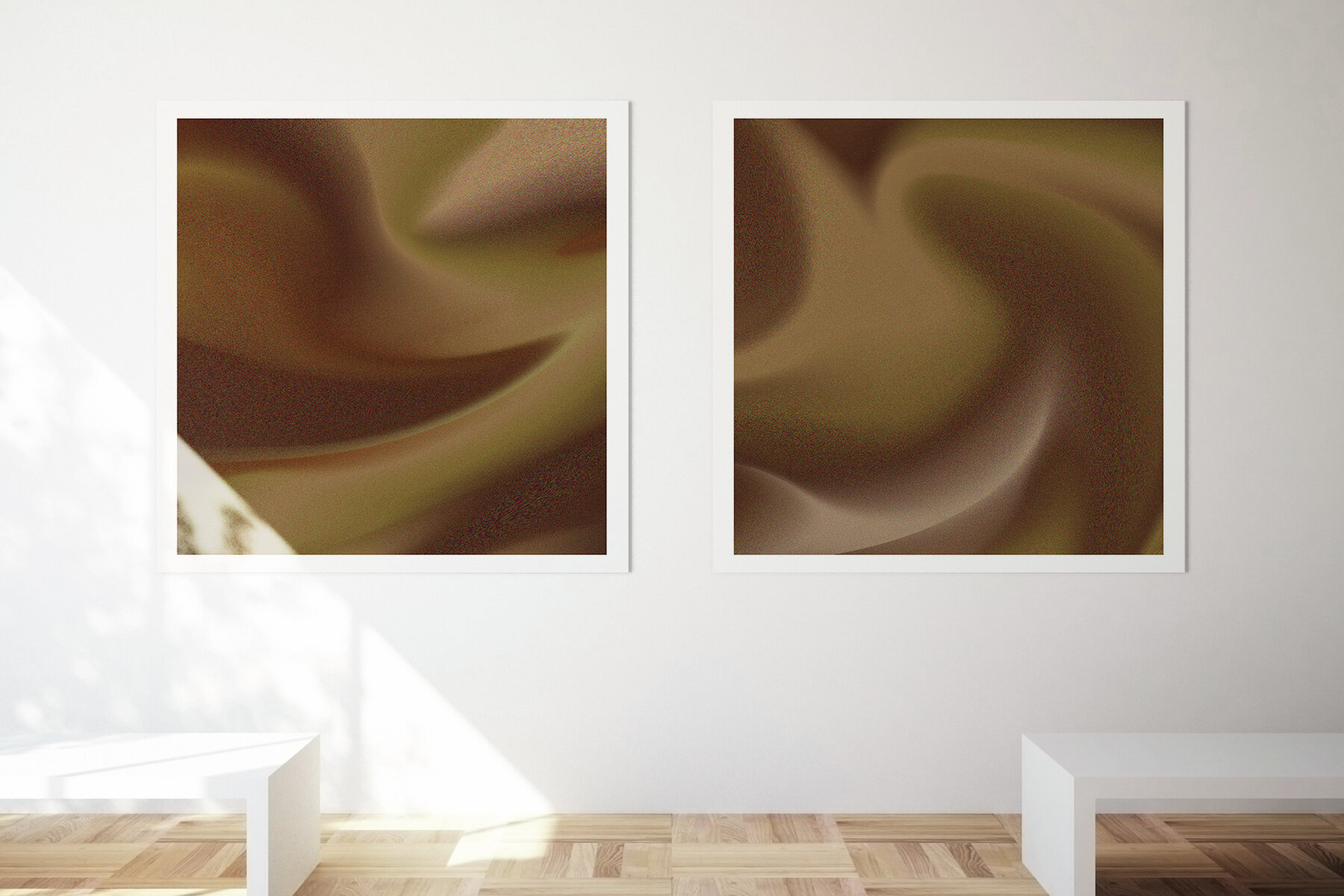 Melted Gradient Texture Background 4