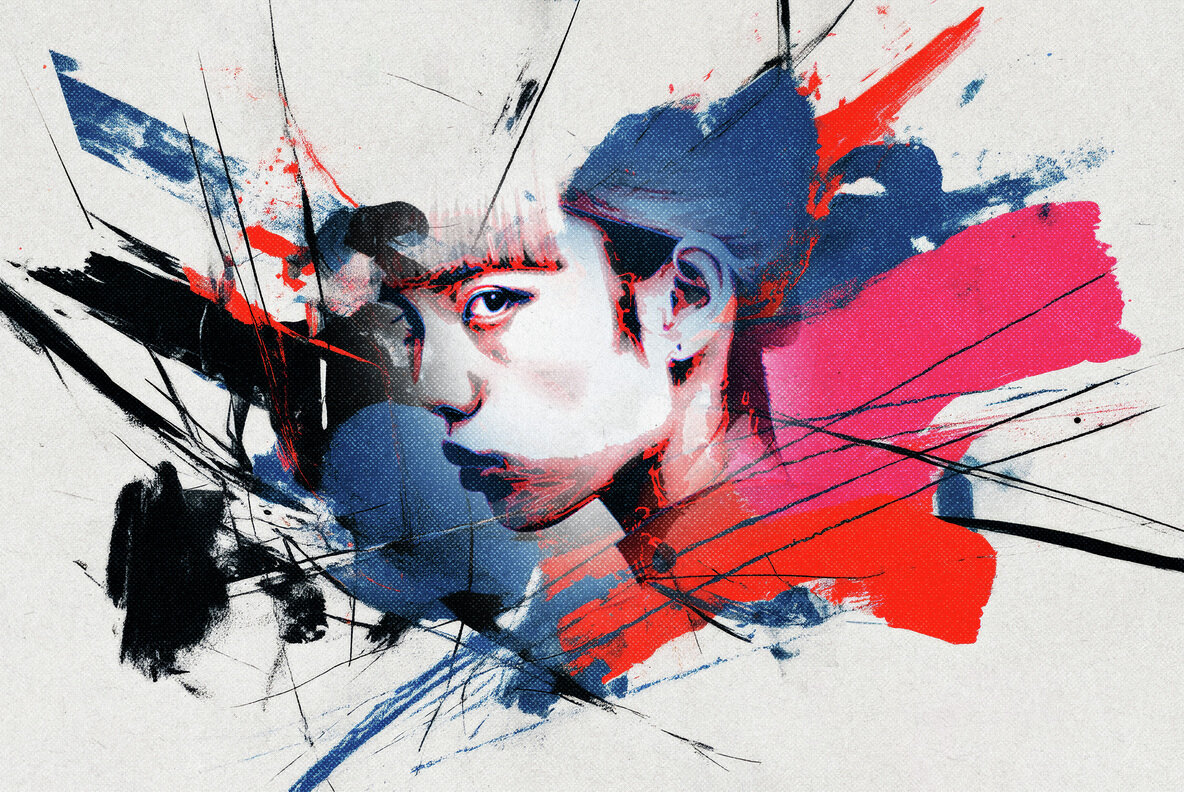 Inky Spots Photo Effect 4