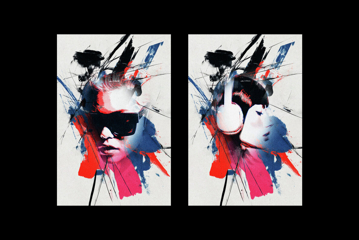 Inky Spots Photo Effect 5