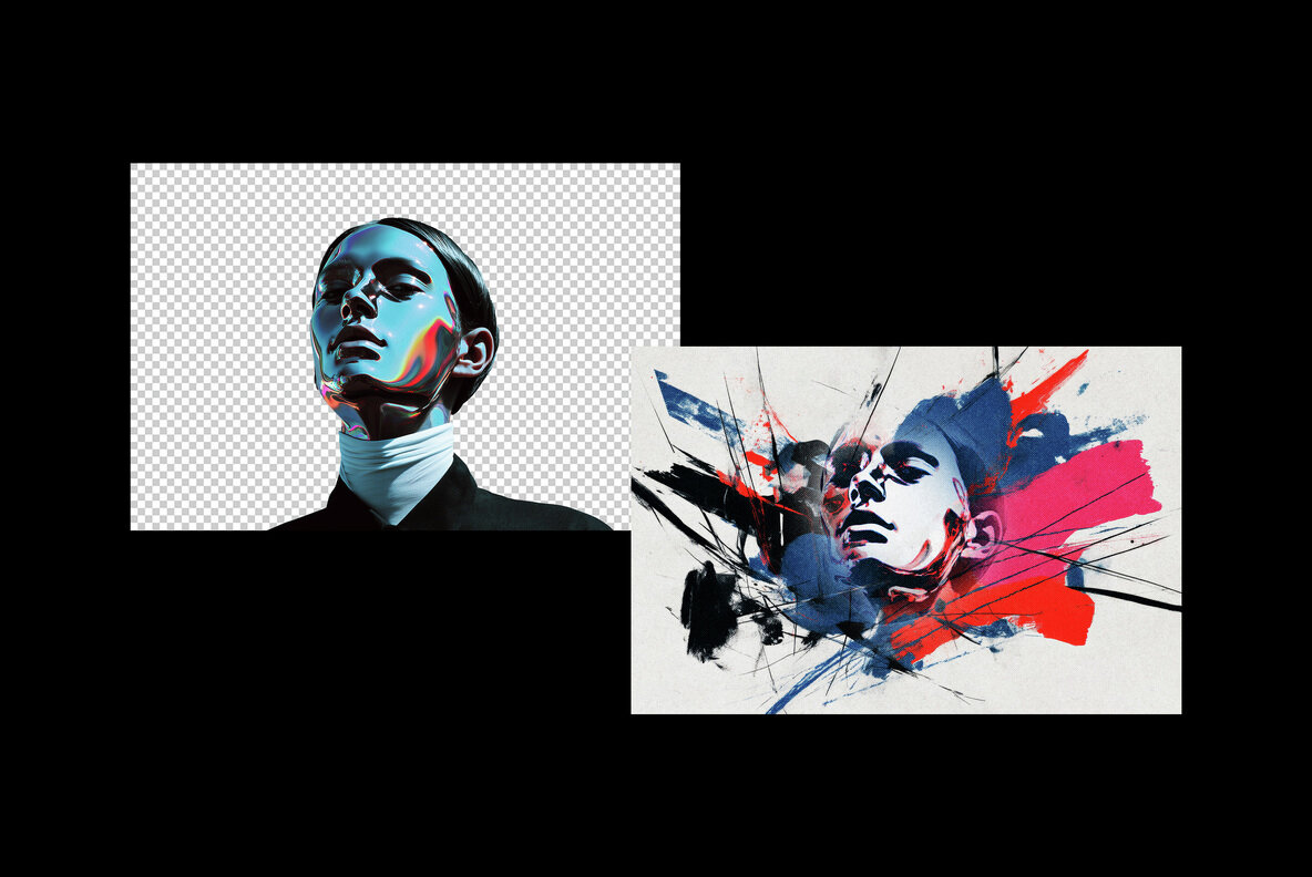 Inky Spots Photo Effect 7