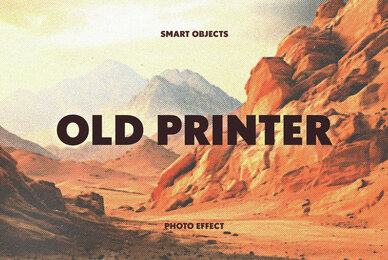 Old Printer Effect