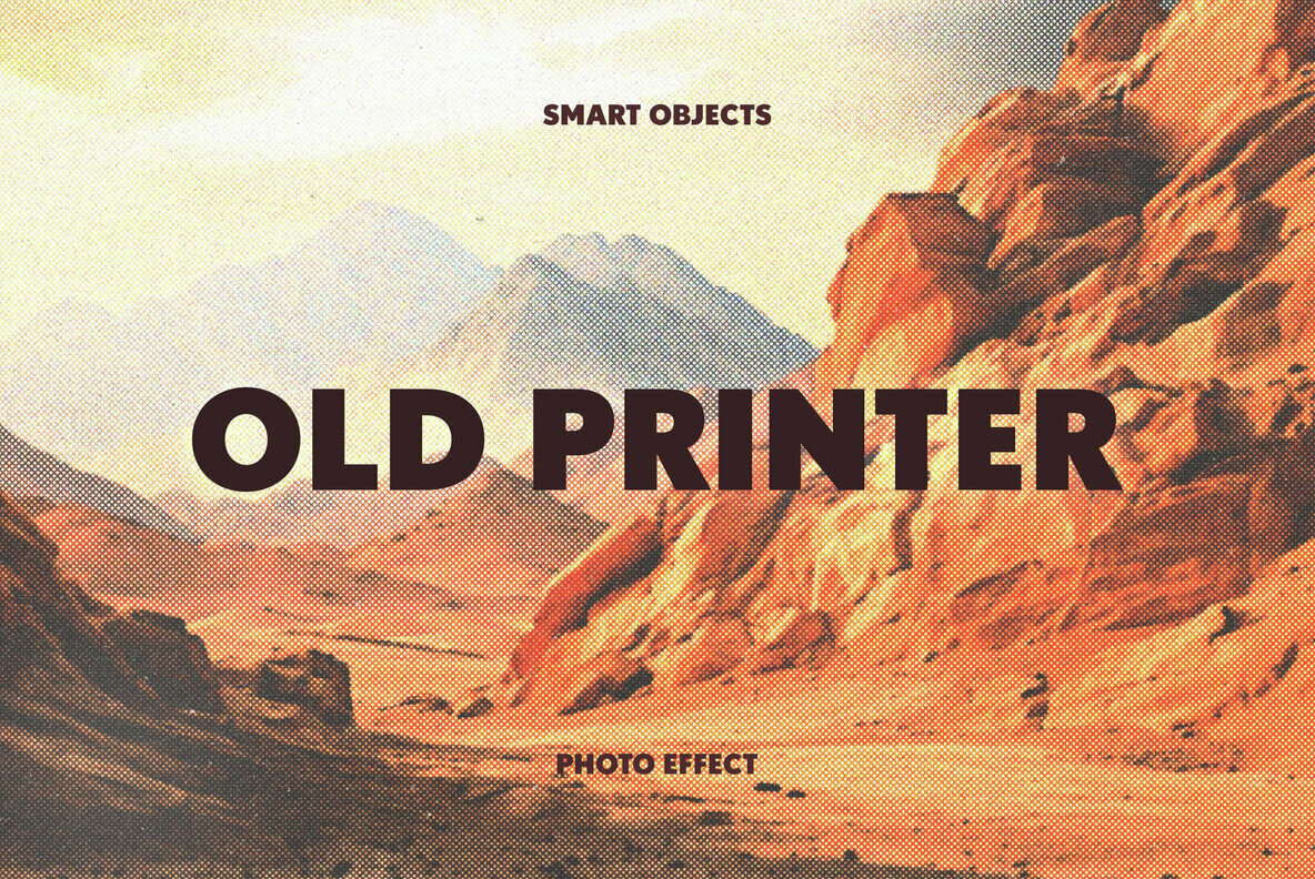 Old Printer Effect 1