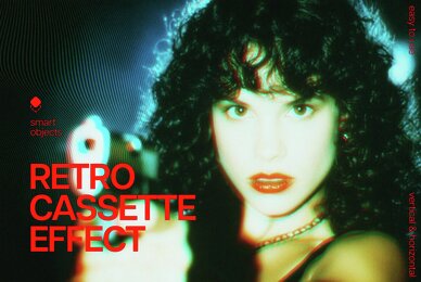 Retro VHS Tape Photo Effect