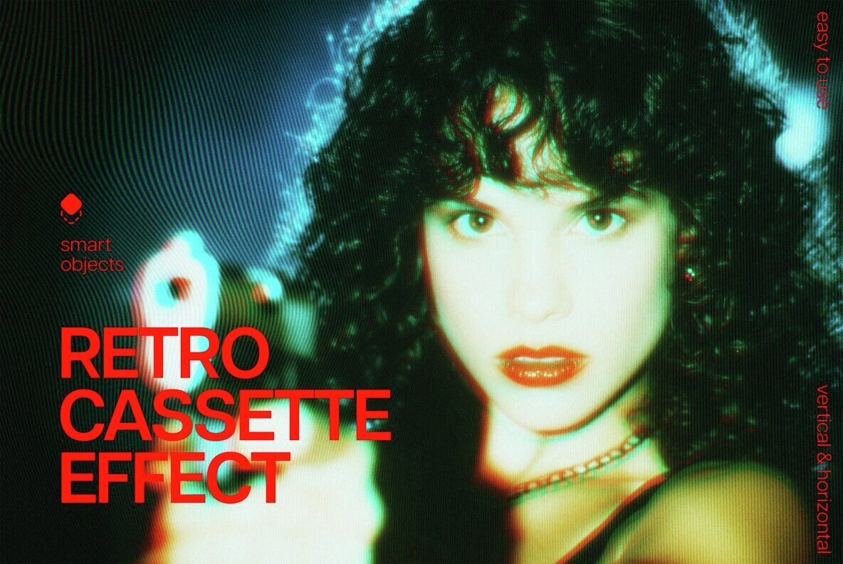 Retro VHS Tape Photo Effect 1