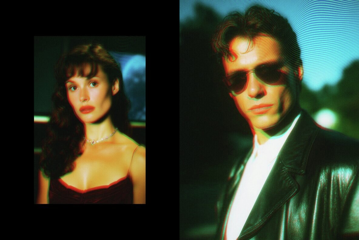 Retro VHS Tape Photo Effect 6