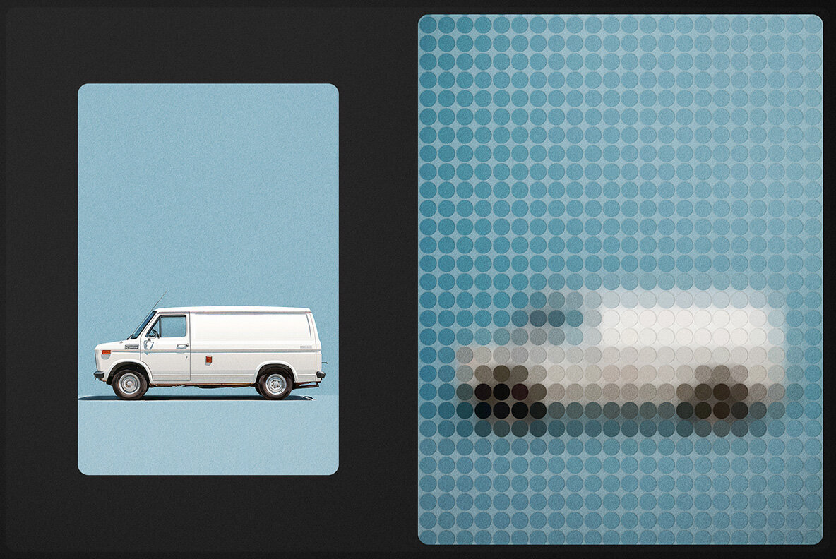 Pop Mosaic Photo Effect 2