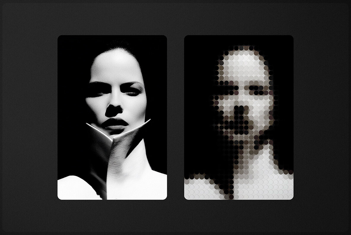 Pop Mosaic Photo Effect 5