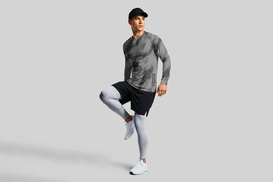 Long Sleeve Training Set Mockup
