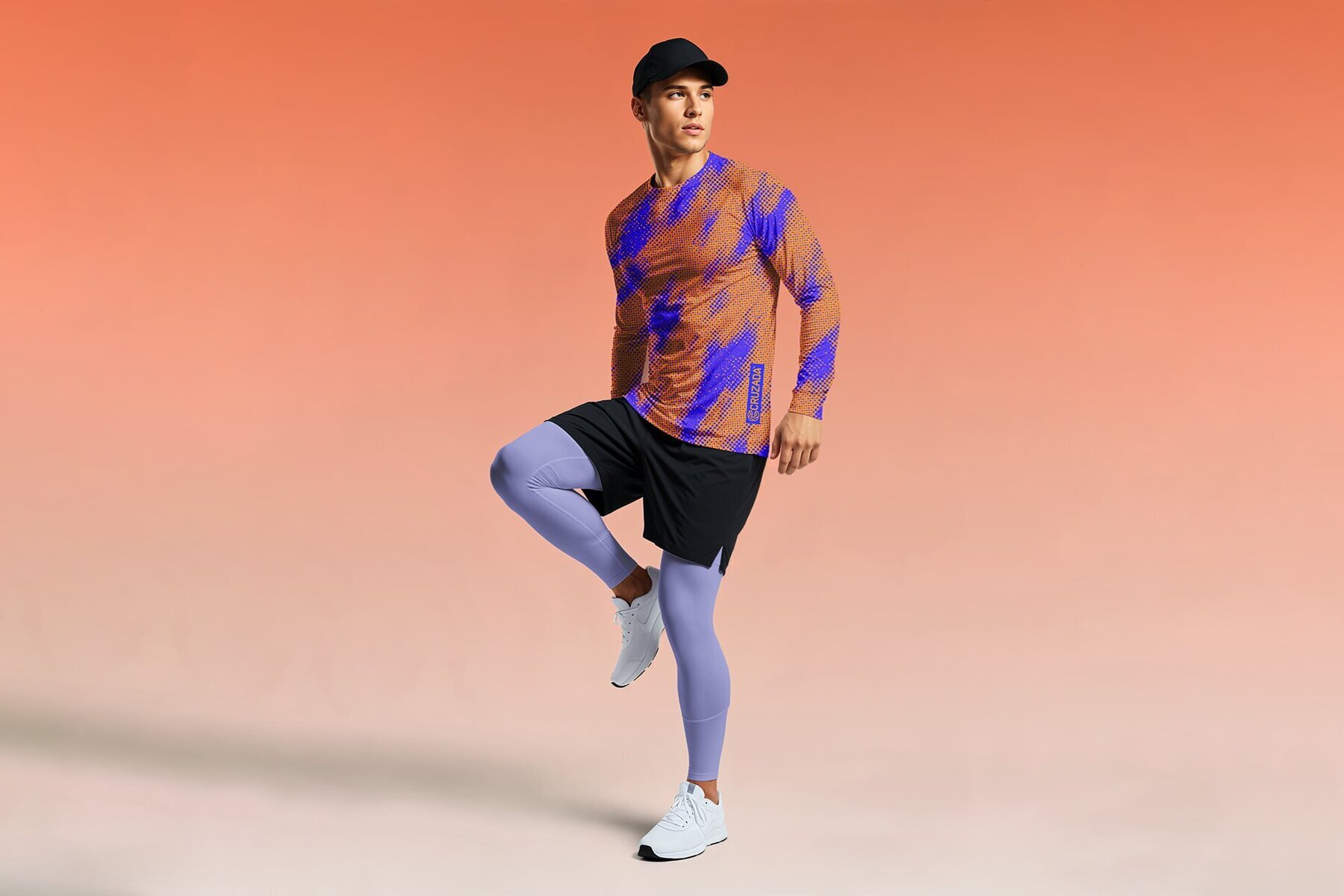 Long Sleeve Training Set Mockup 2