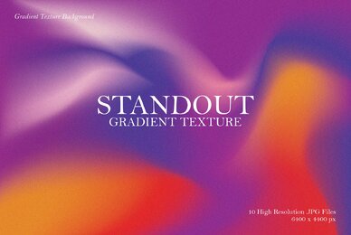 Standout Gradient Texture Background