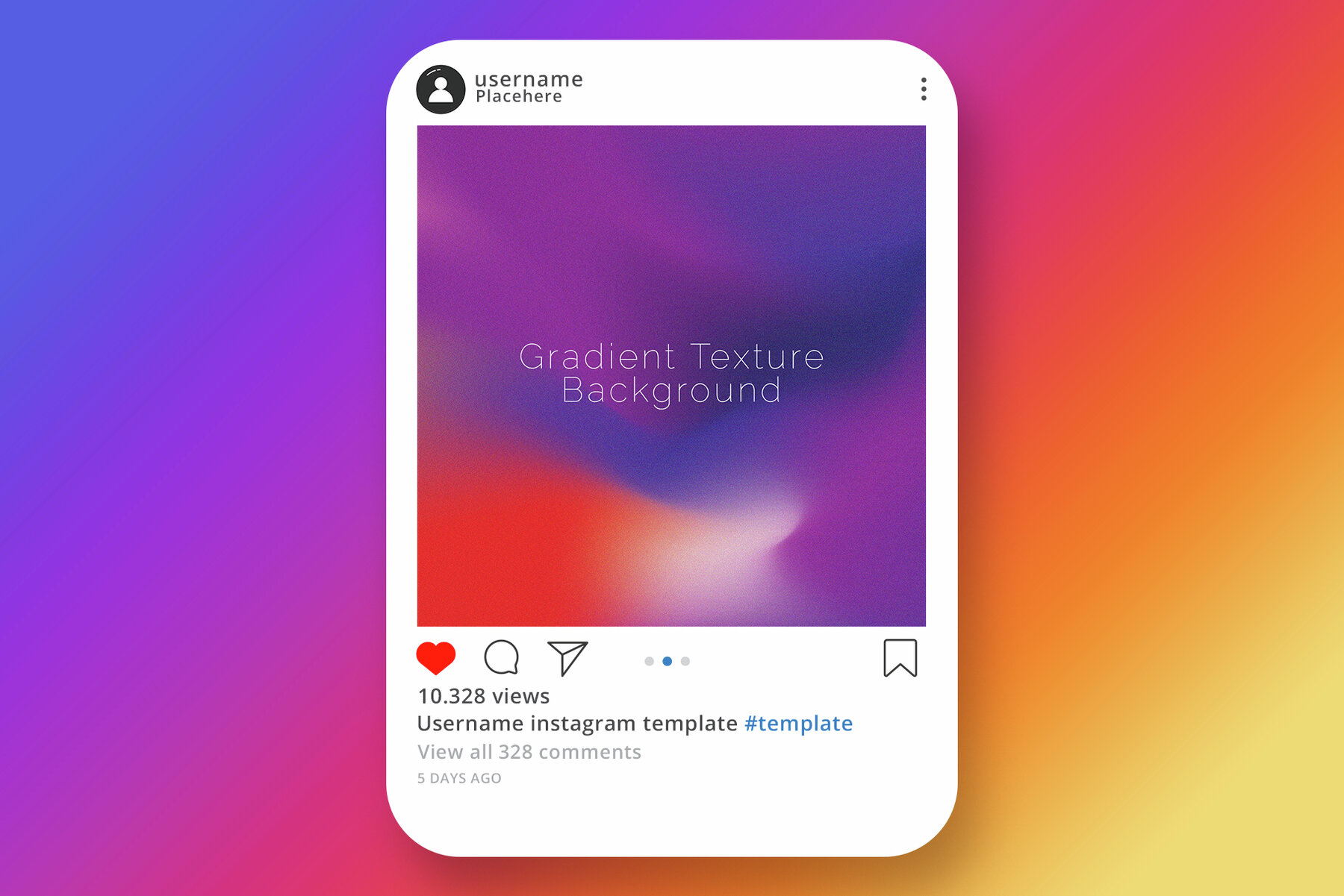 Standout Gradient Texture Background 5