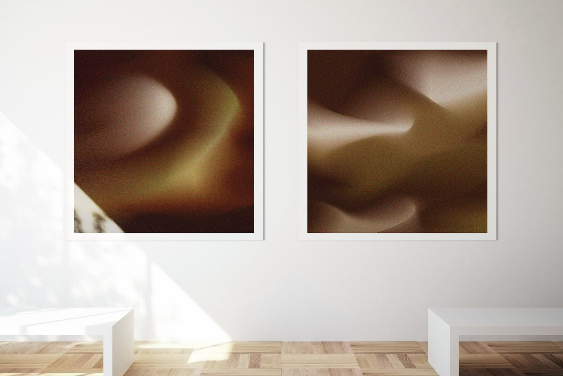 Caramel Gradient Texture Background 4