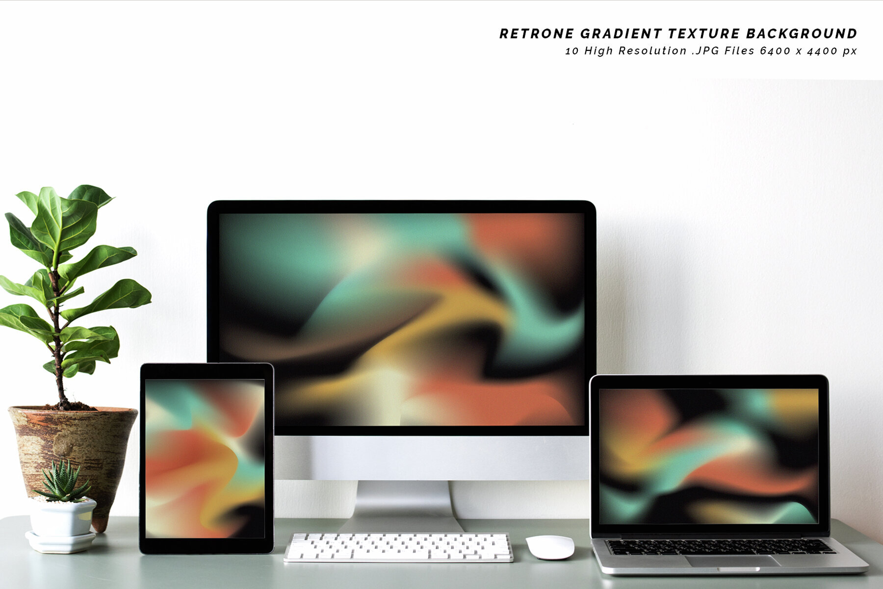 Retrone Gradient Texture Background 2