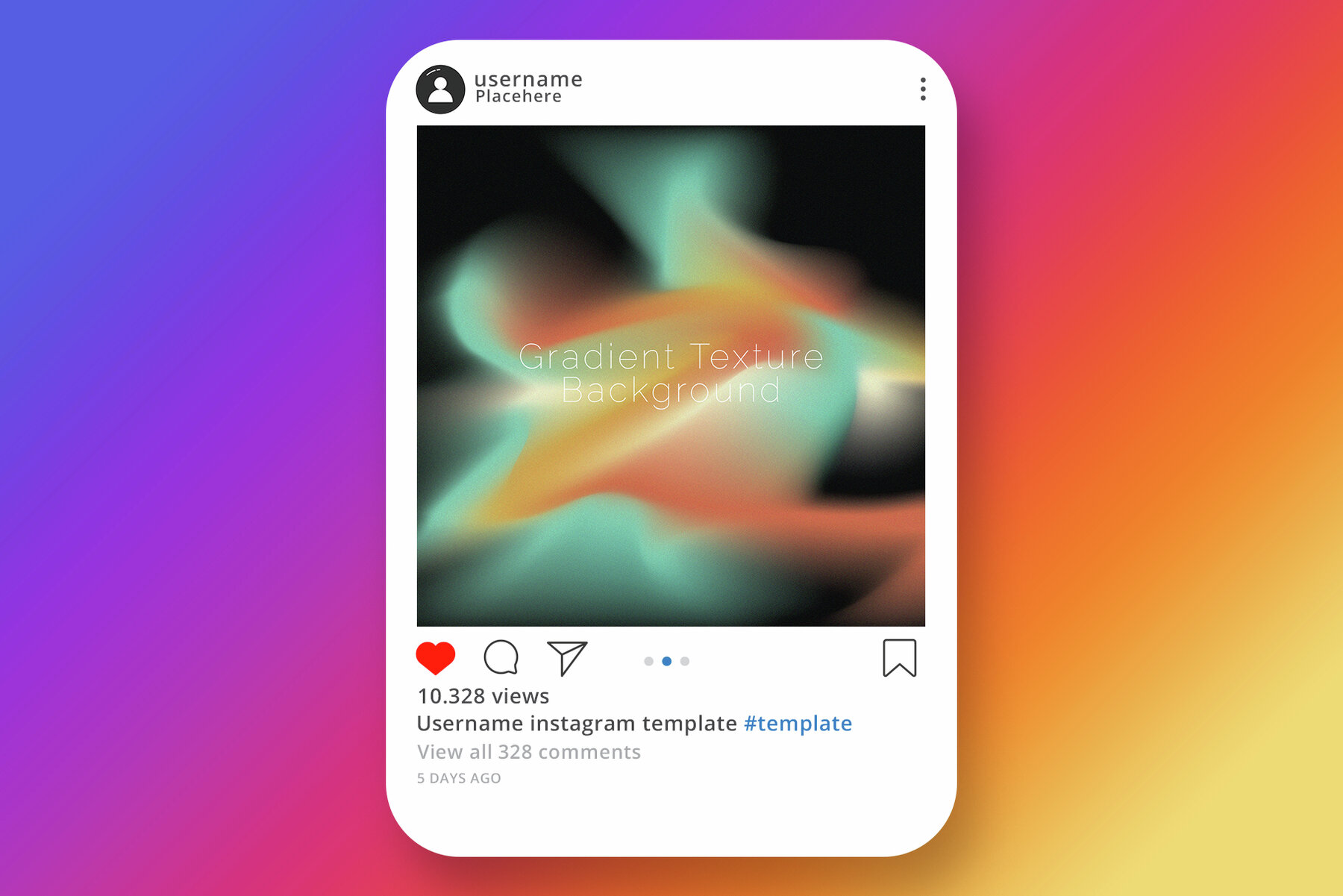 Retrone Gradient Texture Background 5