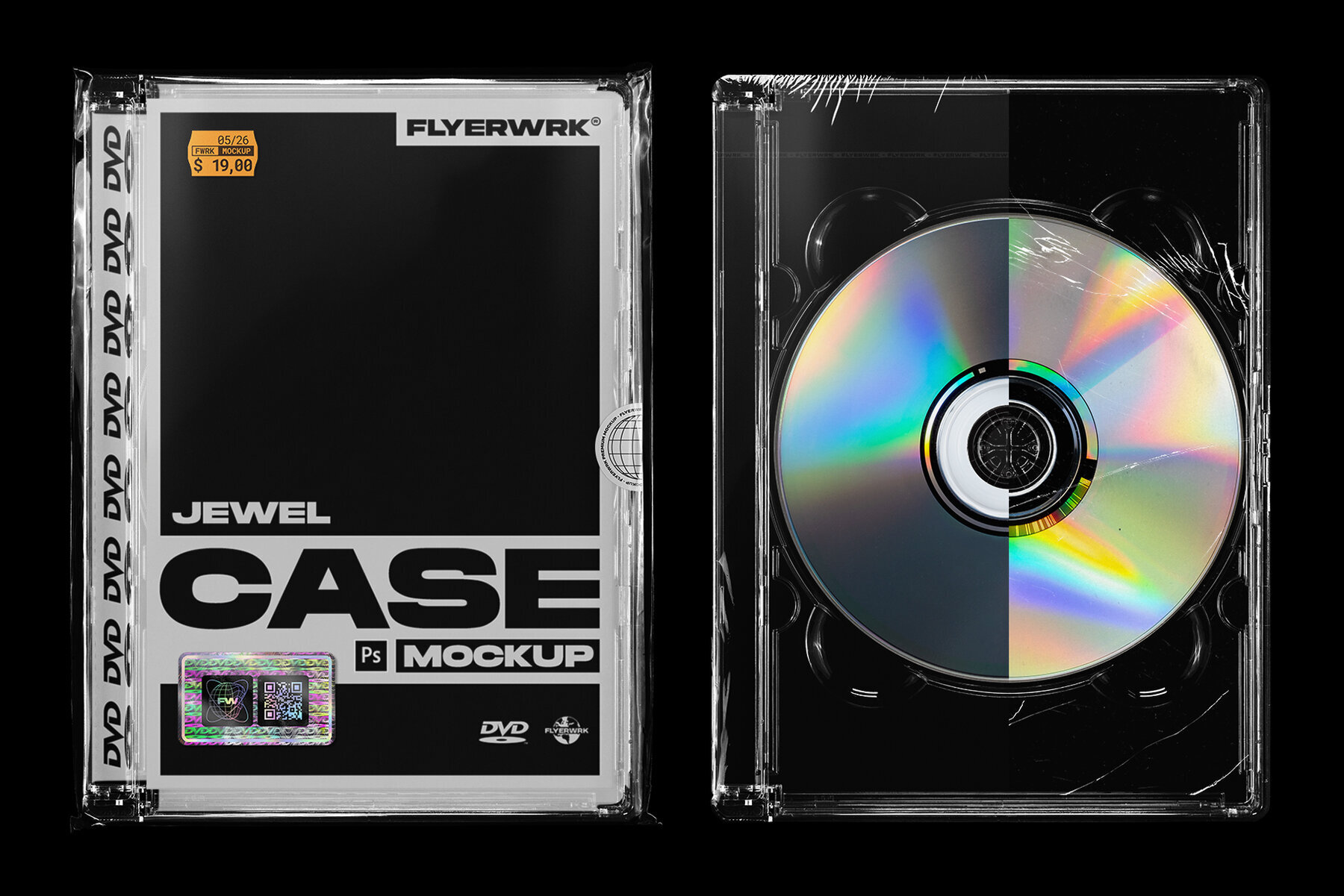 DVD Jewel Case Mockup 1