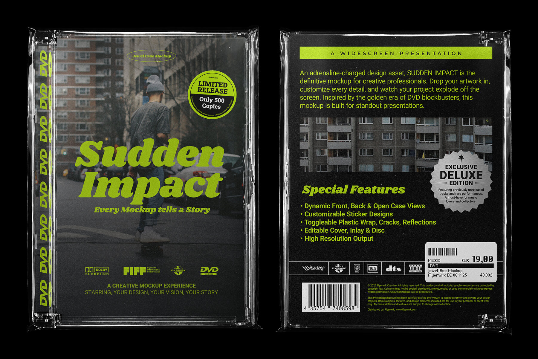 DVD Jewel Case Mockup 10