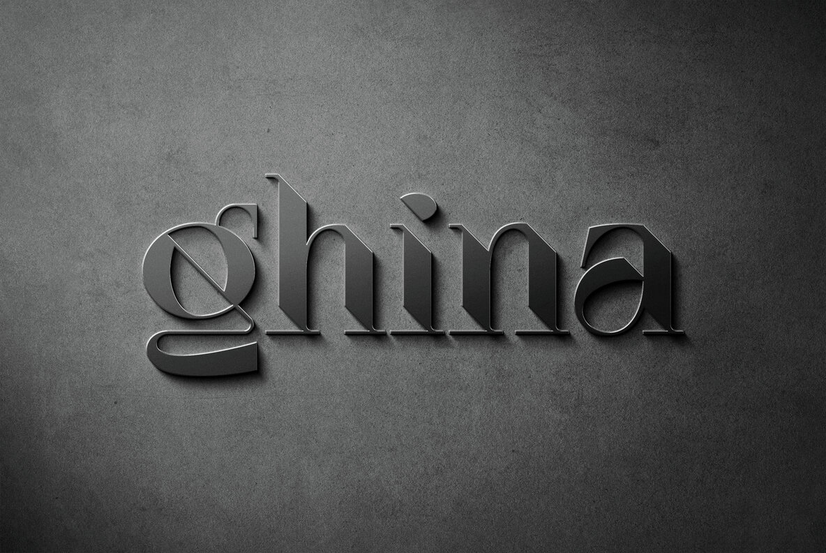 Stainless Metal Sign Mockups 5