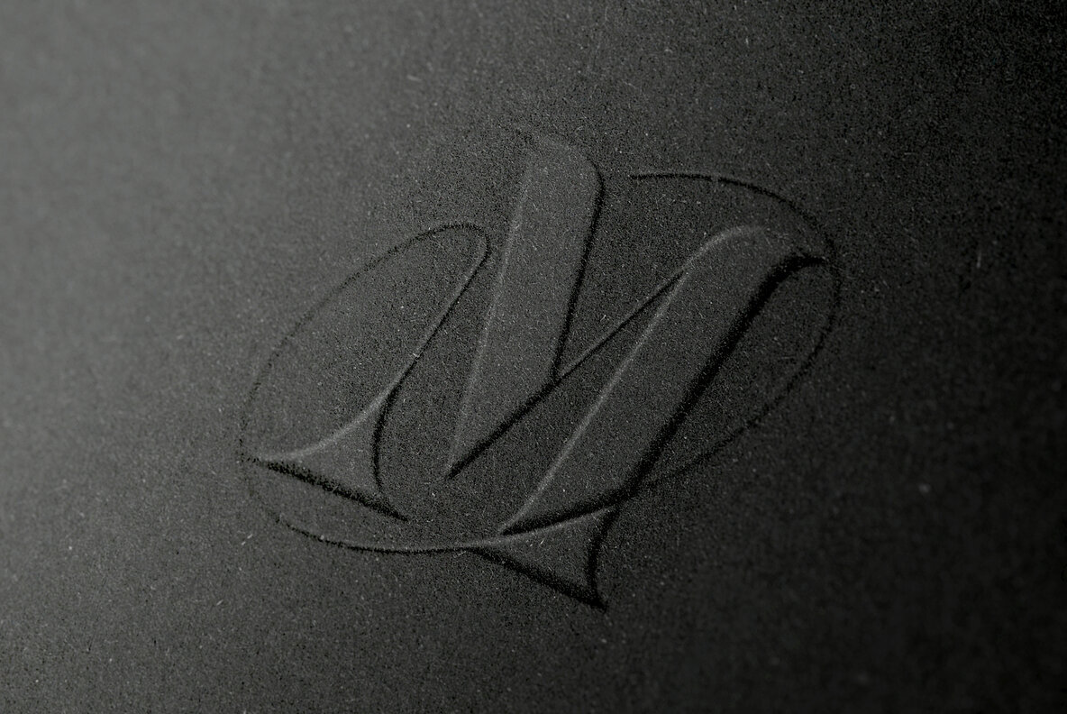 Embossed Paper Close Up Mockup 2