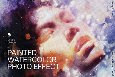 Watercolor Paint Photo Effect