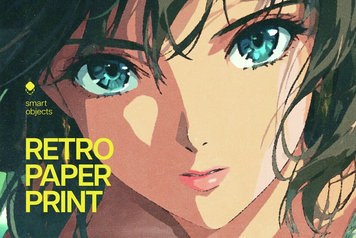 Retro Paper Print Effect 1