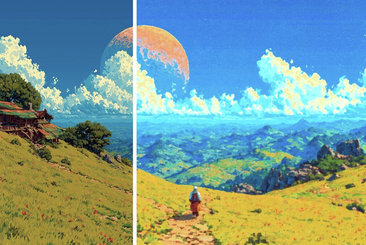 Retro Paper Print Effect 5