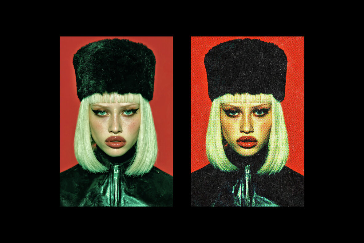 Retro Printed Photo Effect 7