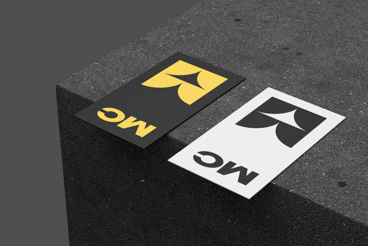 90x50mm Business Cards Mockup 3