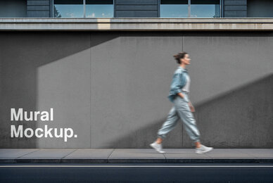Mural Wall Mockup