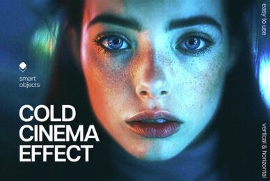 Cold Cinematic Photo Effect