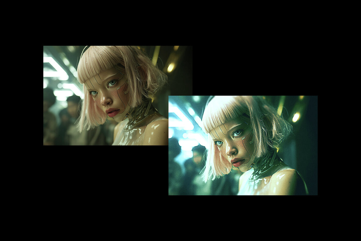 Cold Cinematic Photo Effect 2