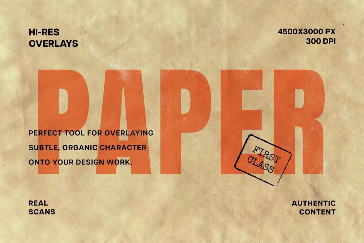 Gray Paper Overlay Textures Collection 1