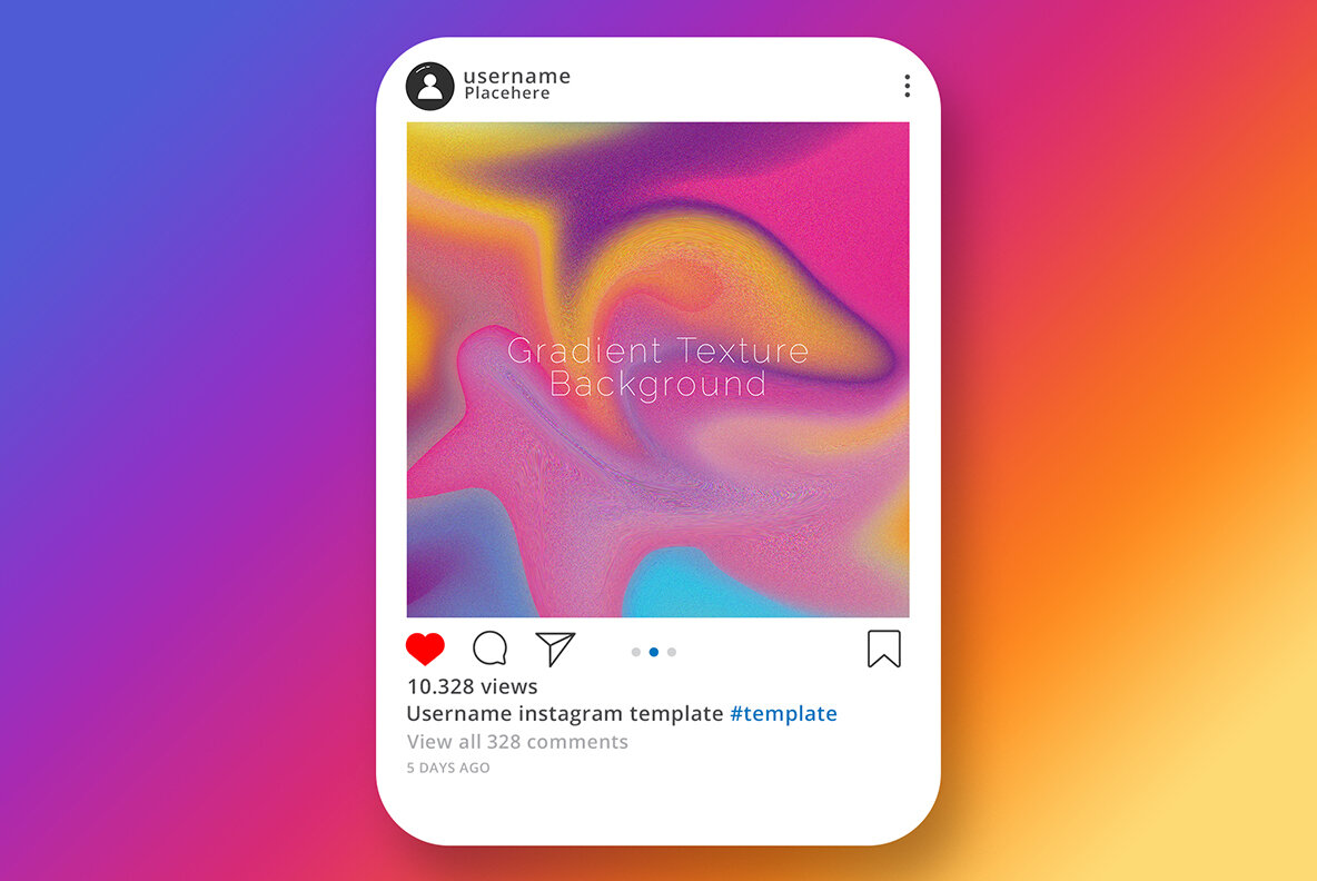 Viscous Liquid Gradient Texture Background 5