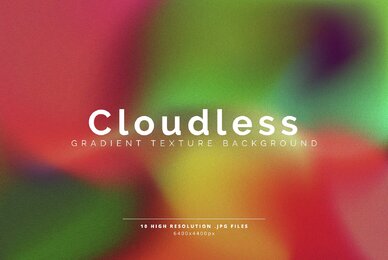 Cloudless Gradient Texture Background