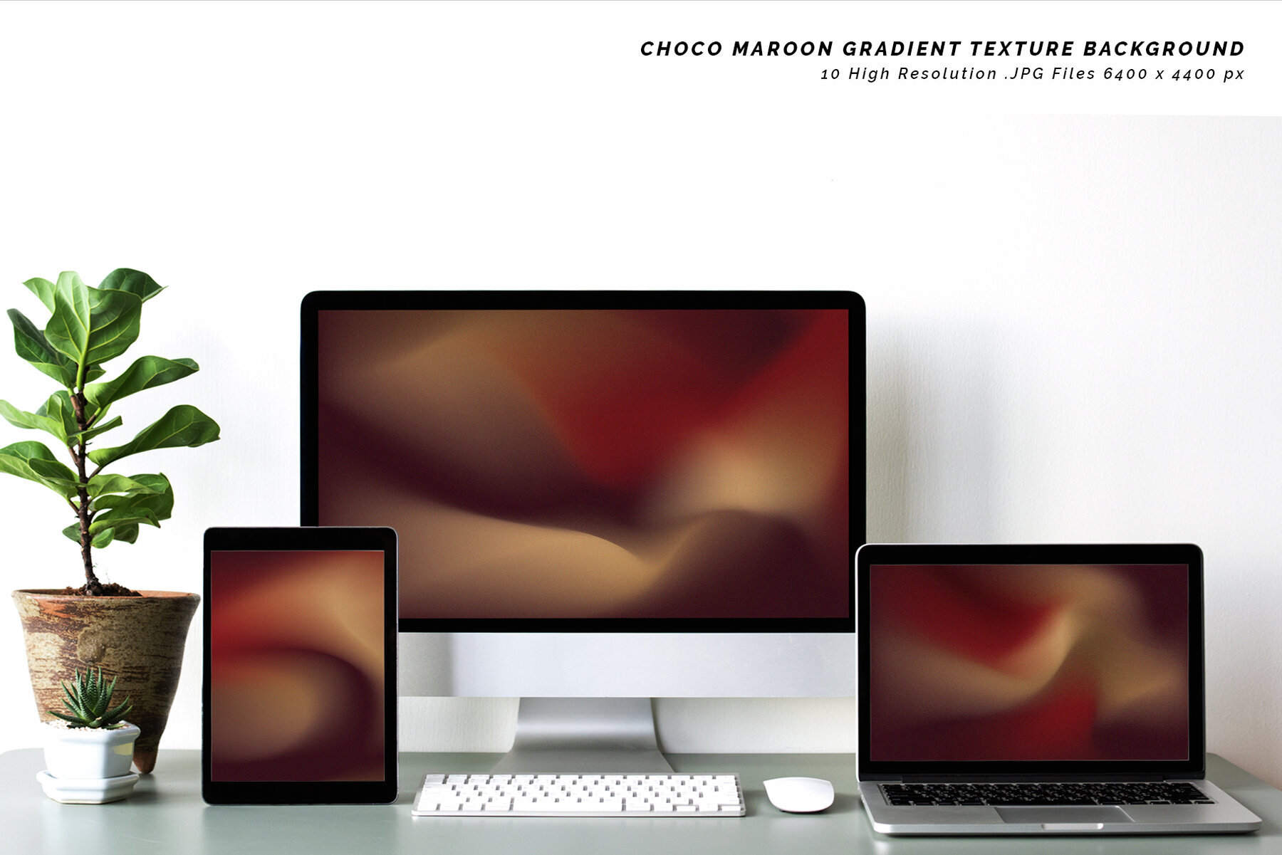 Choco Maroon Gradient Texture Background 2