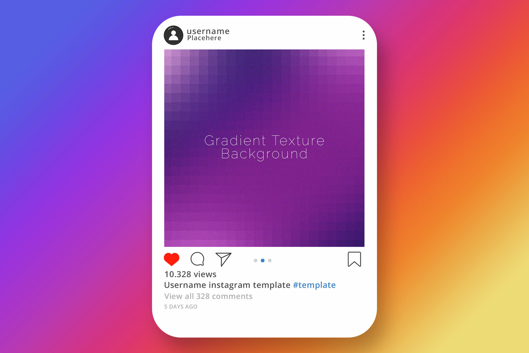 Violet Square Gradient Texture Background 5