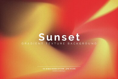 Sunset Gradient Texture Background