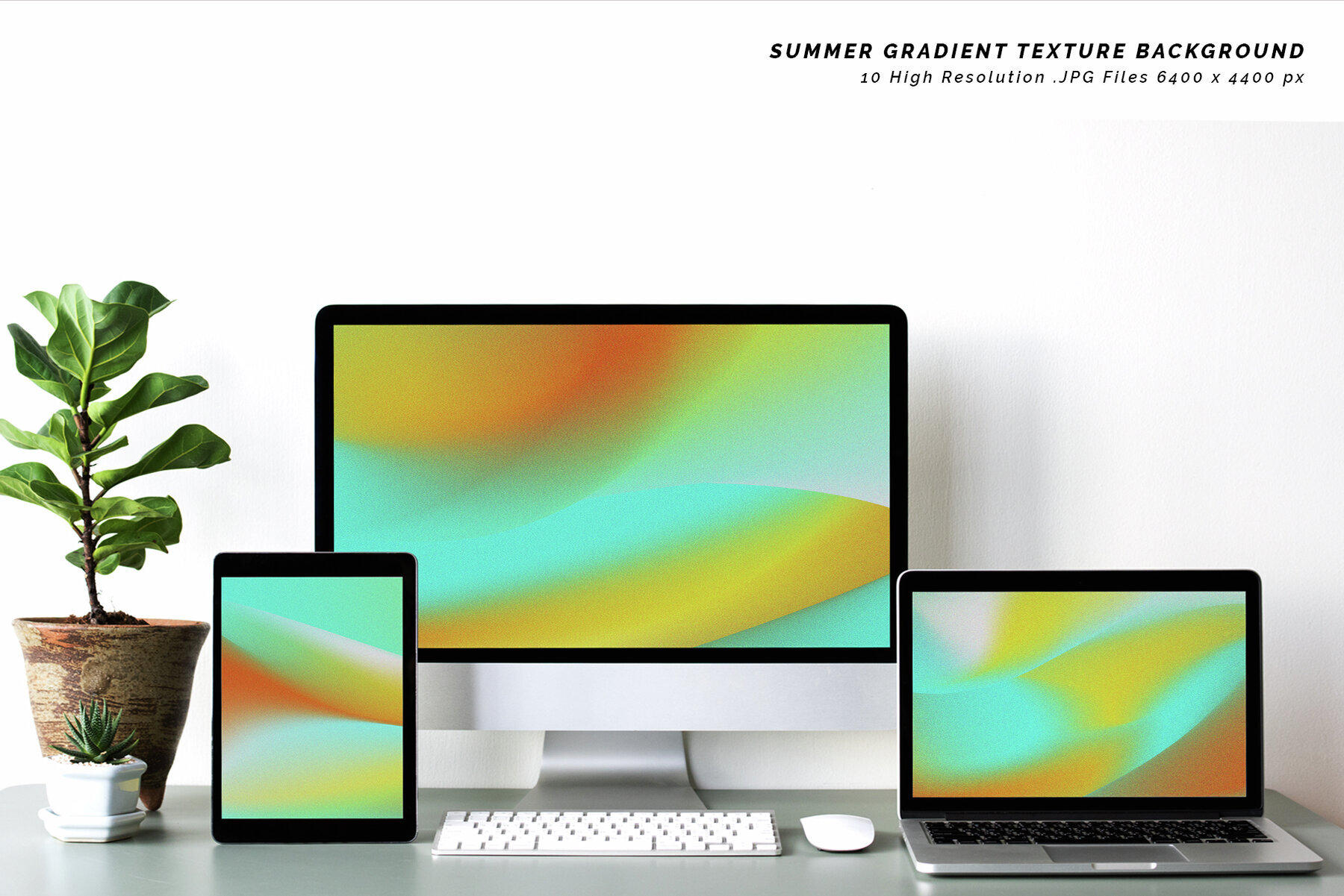 Summer Gradient Texture Background 2