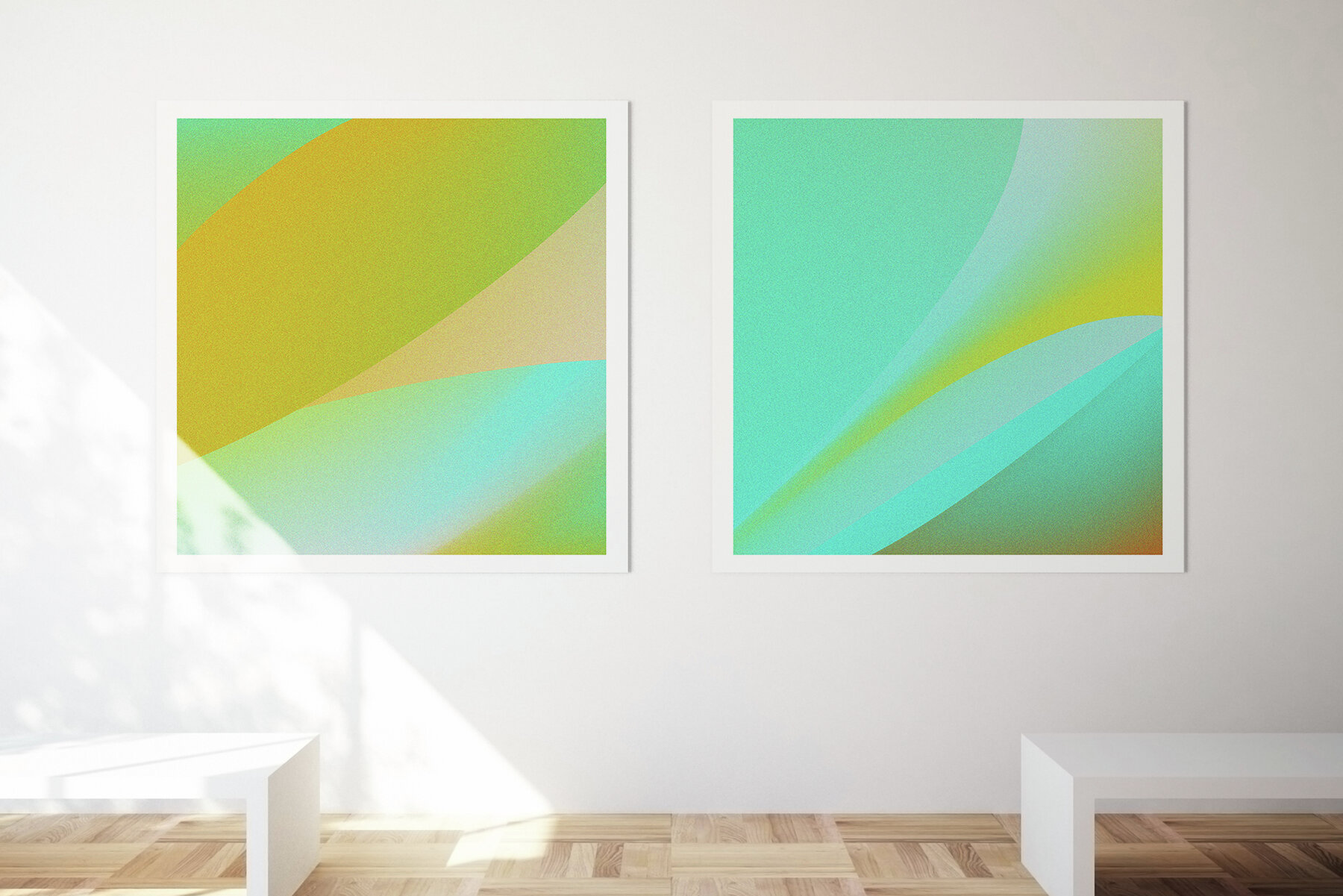 Summer Gradient Texture Background 4