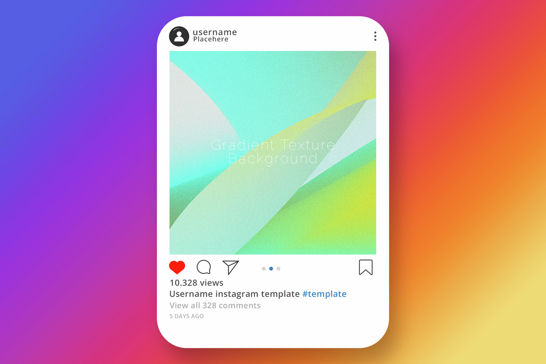 Summer Gradient Texture Background 5