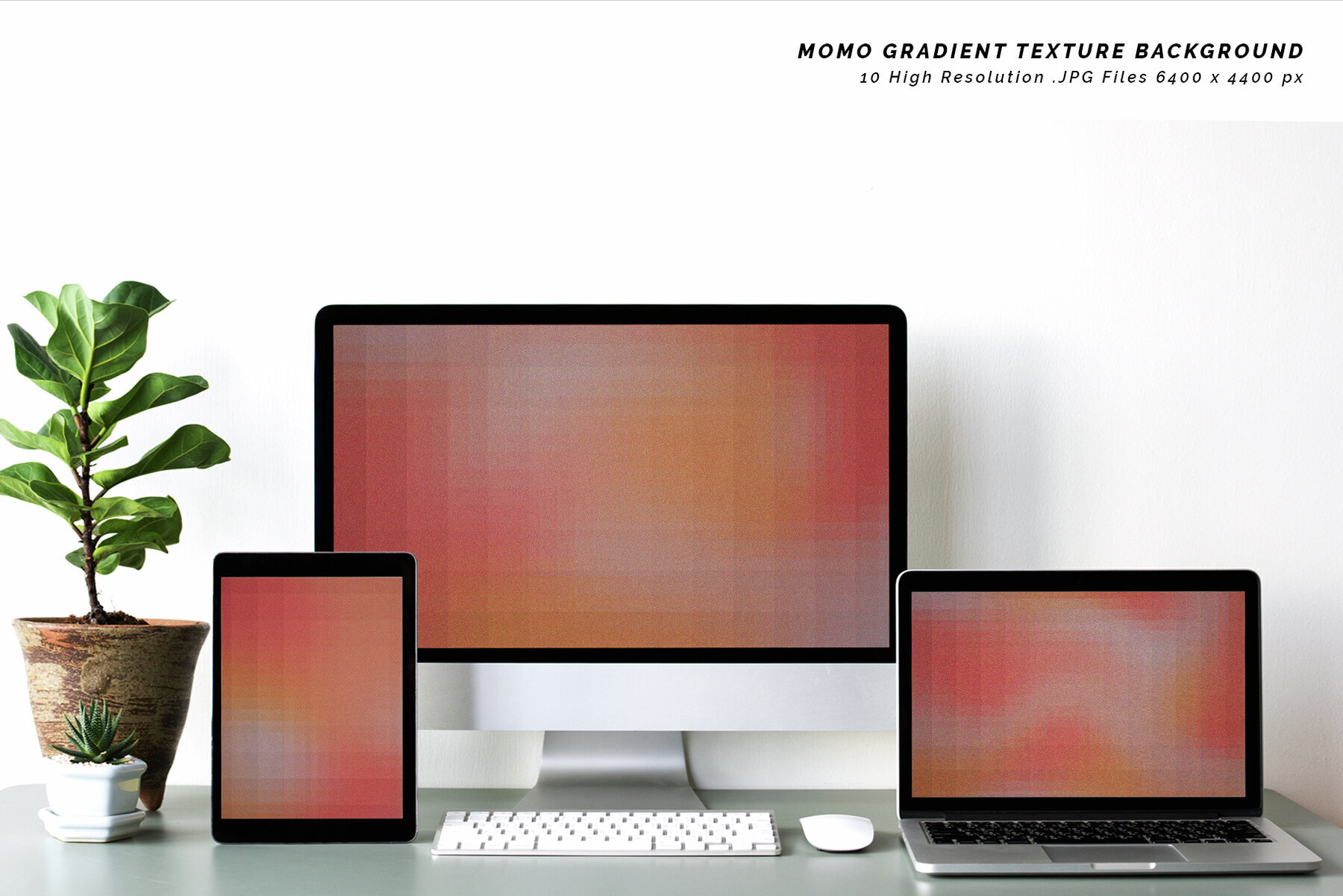 Momo Pixelated Gradient Texture Background 2