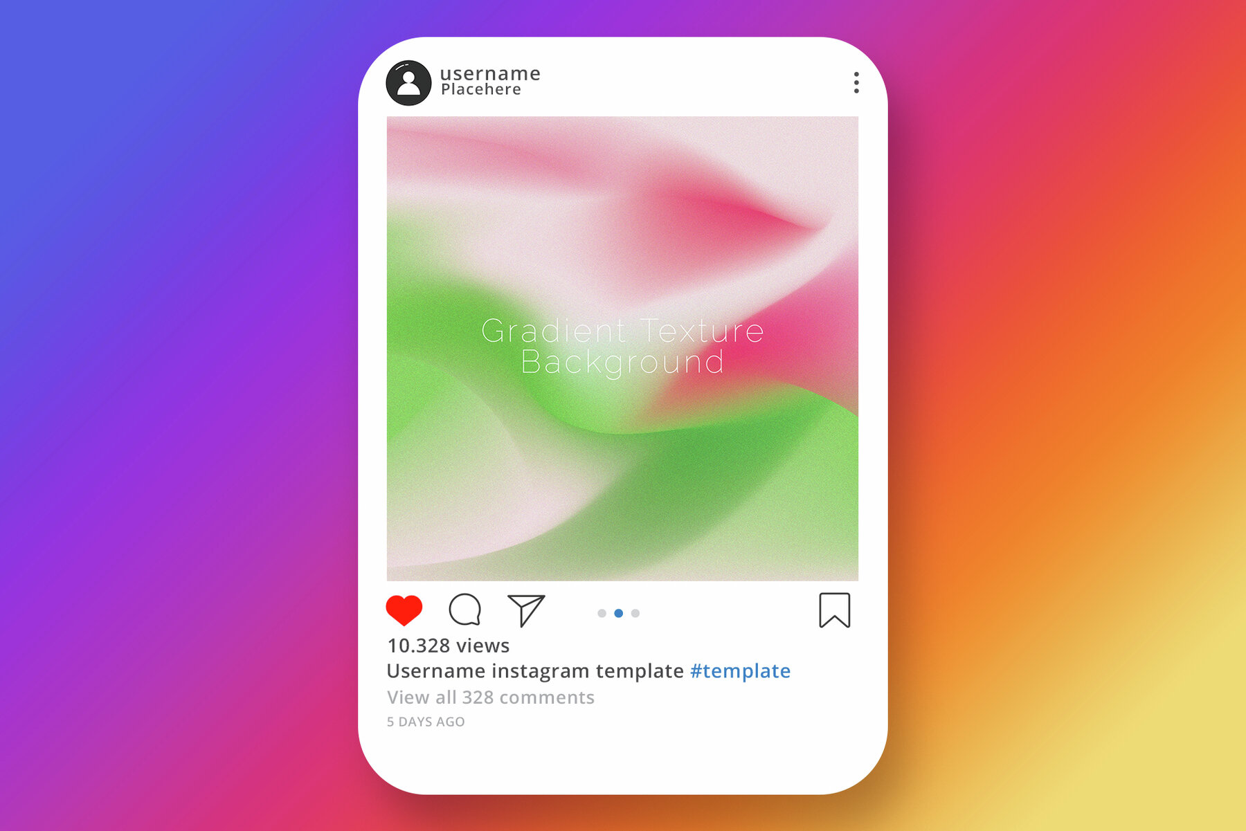 Freshing Gradient Texture Background 5