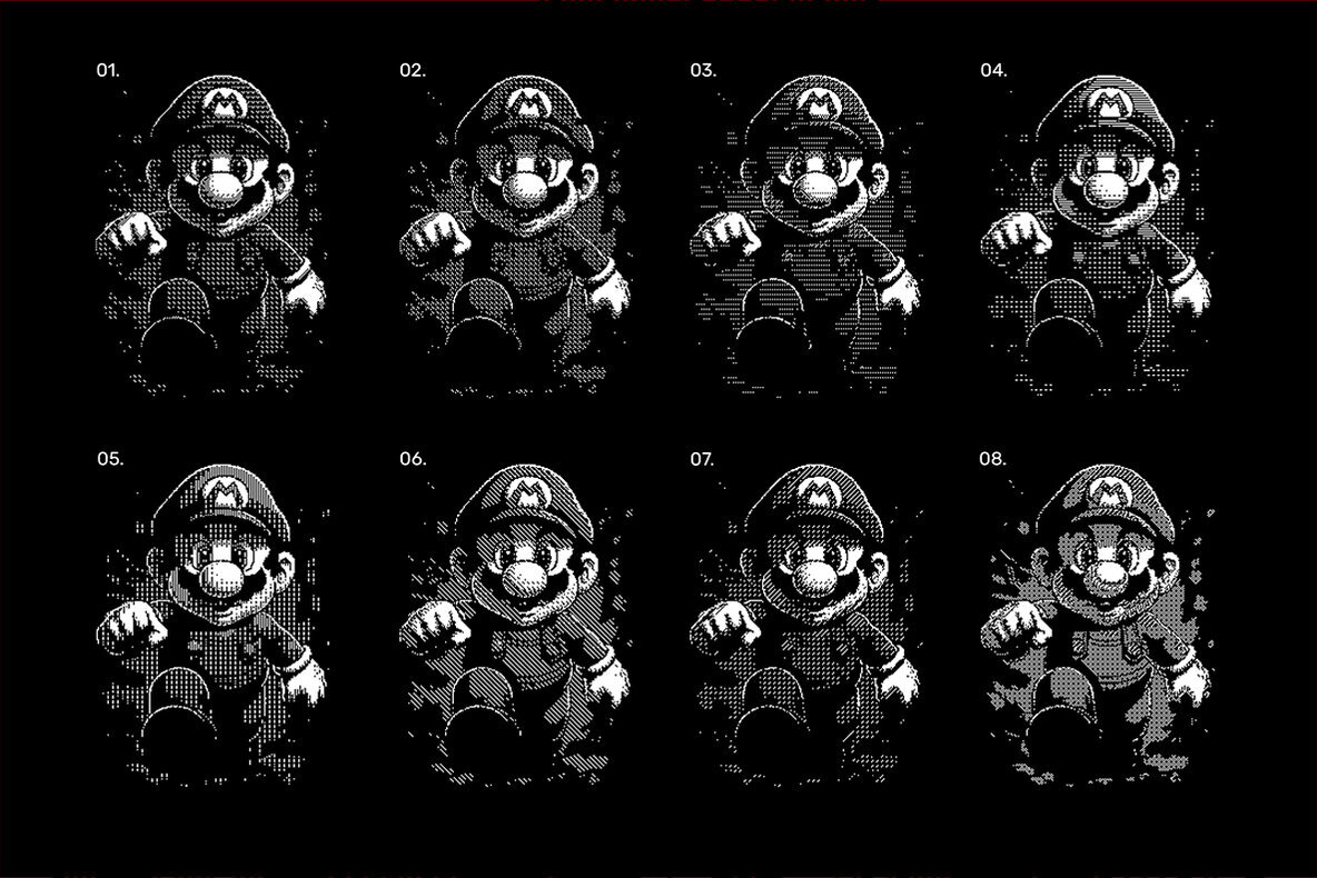 Dithering Bitmap Effect 2