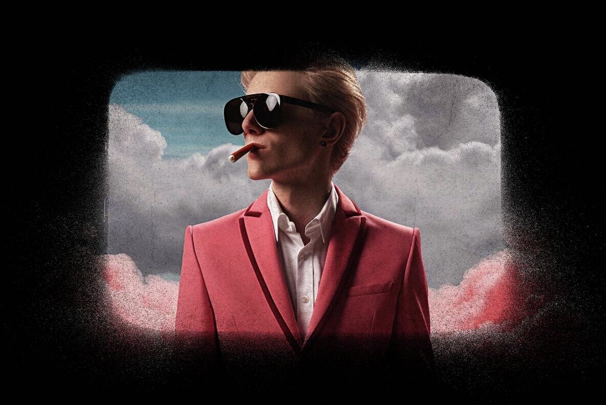 Graffiti Spray Shapes Effect 5