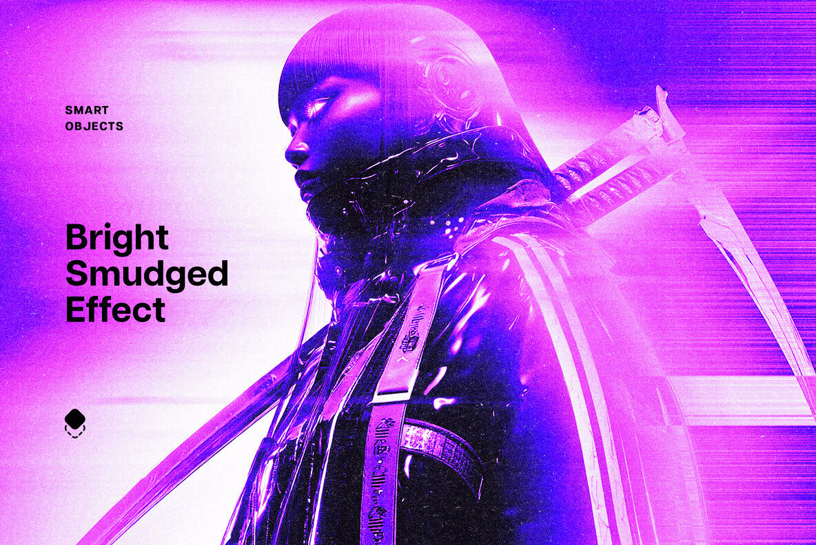 Bright Smudged Photo Effect 1