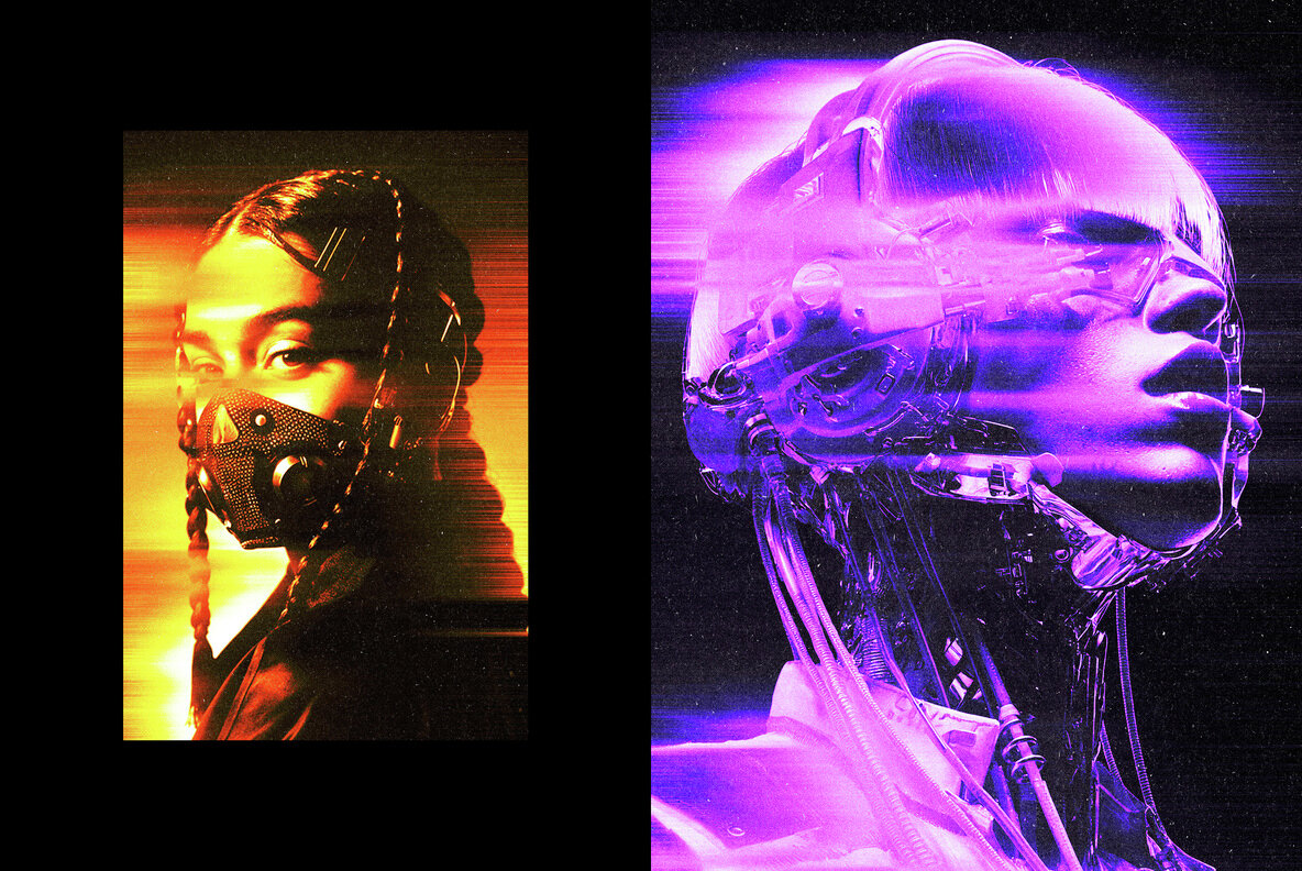 Bright Smudged Photo Effect 4