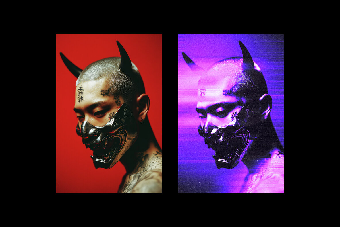 Bright Smudged Photo Effect 7