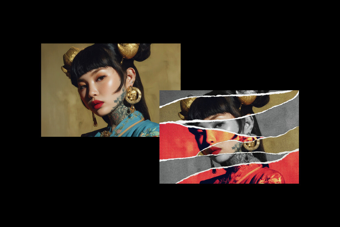 Torn Paper Photo Effect 6