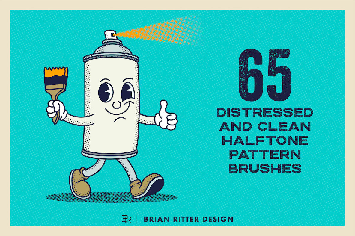 Halftone Procreate Brushes 2