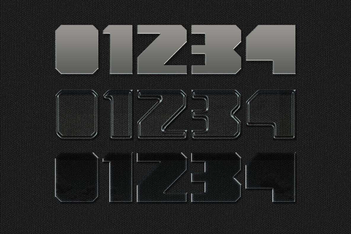 Chrome Metal Photoshop Effects 20